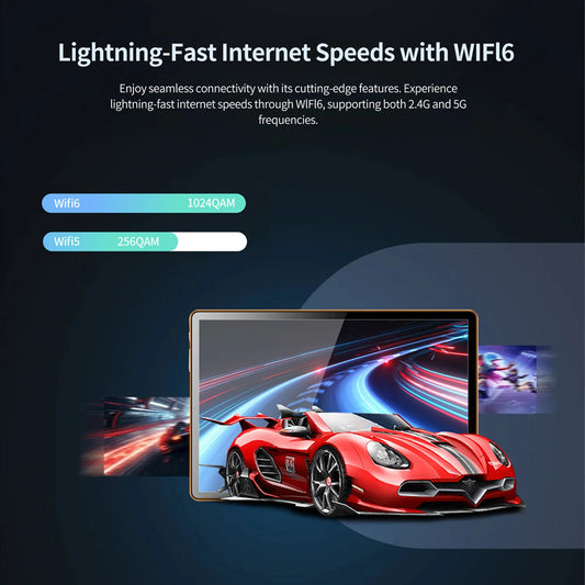BDF- i17 phone tablets 10.1 Inch Octa Core 6GB RAM 128GB ROM Dual SIM