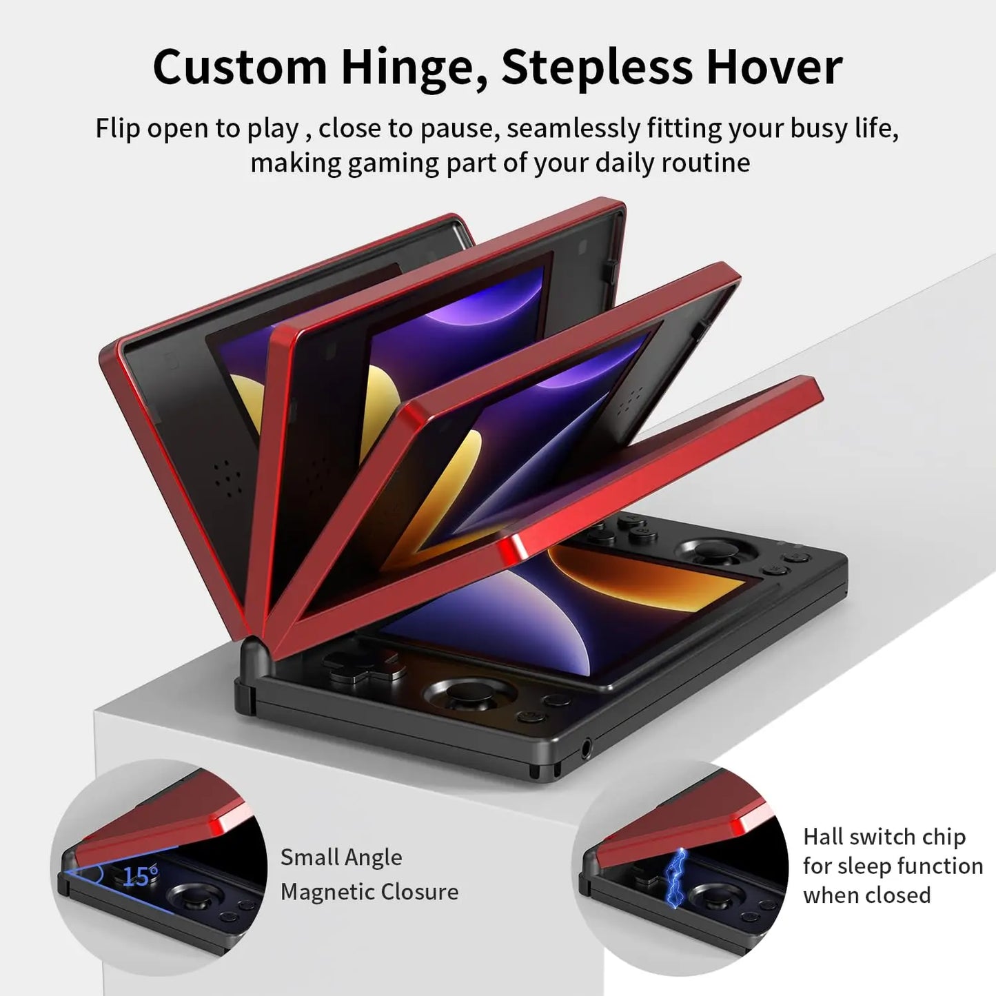 Handheld Game Consoles RG DS Retro Gaming Console Dual-screen Video Game