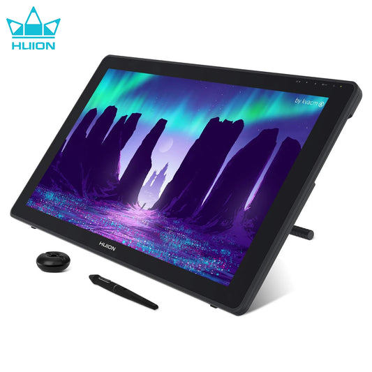 Huion Kamvas 22 Graphic Tablet Monitor 21.5 inch Screen Pen Display Compatible