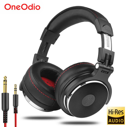 Oneodio Wired Headphones Professional Studio Headphones With Microphone