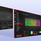 Redragon K745 PRO Wireless Gasket RGB 108 Keys Mechanical Gaming Keyboardw