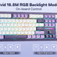 Redragon K745 PRO Wireless Gasket RGB 108 Keys Mechanical Gaming Keyboardw