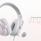 Redragon White Wired Gaming Headset - 7.1 Surround Sound Memory Foam Ear