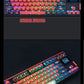 Pro Bluetooth mechanical keyboard 80% TKL low noise switch RGB backlit PBT