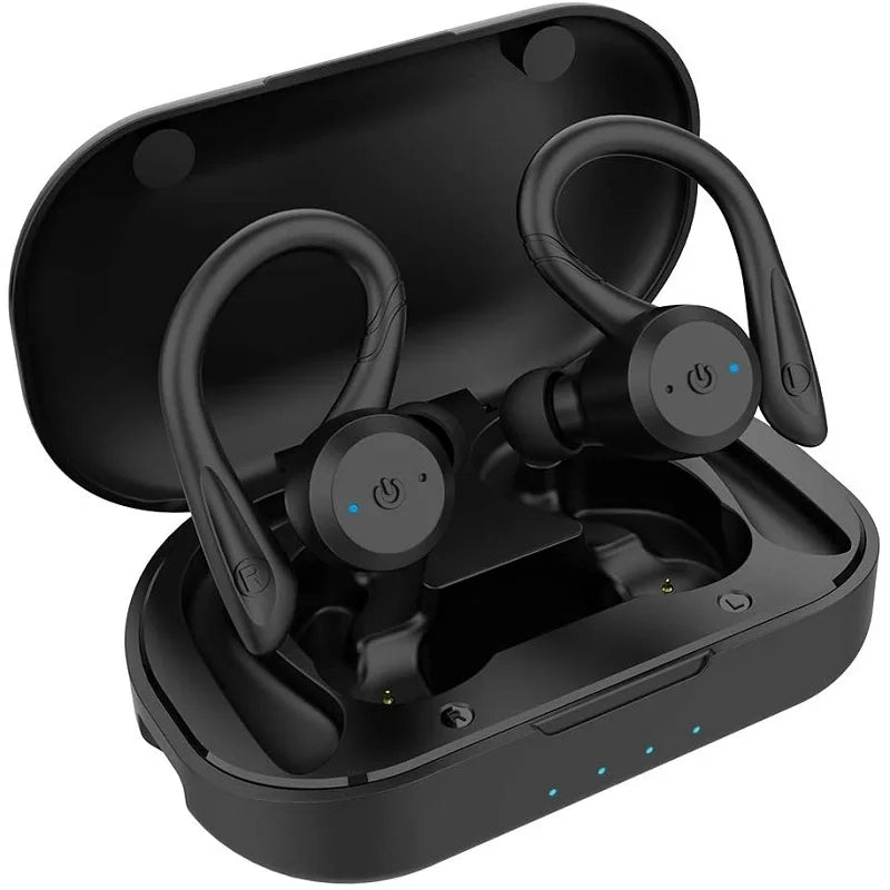 Bluetooth Wireless Headphones with Mic Sports Waterproof TWS Bluetooth