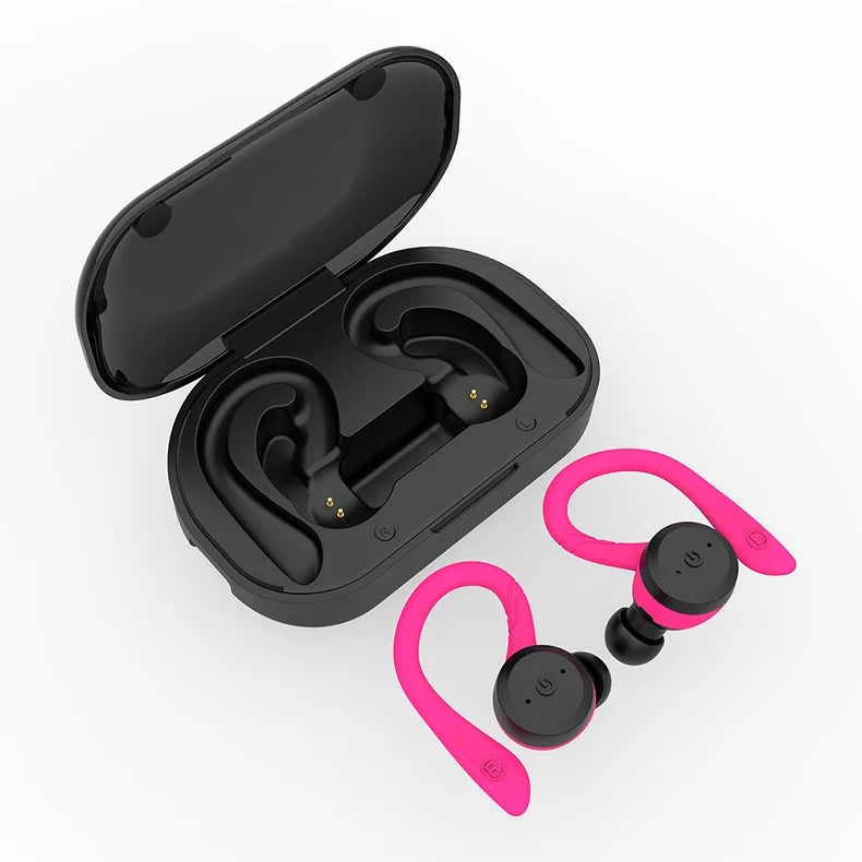 Bluetooth Wireless Headphones with Mic Sports Waterproof TWS Bluetooth