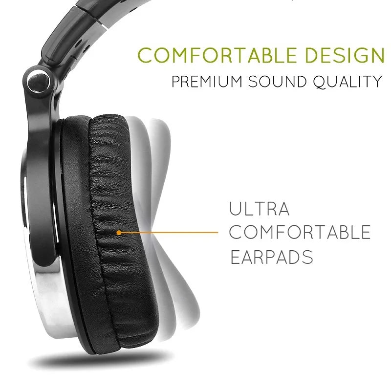 Oneodio Over Ear Headphones Hifi Studio DJ Headphone Wired Monitor
