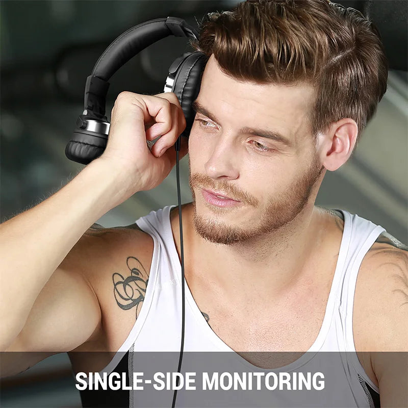 Oneodio Over Ear Headphones Hifi Studio DJ Headphone Wired Monitor