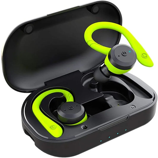 Bluetooth Wireless Headphones with Mic Sports Waterproof TWS Bluetooth