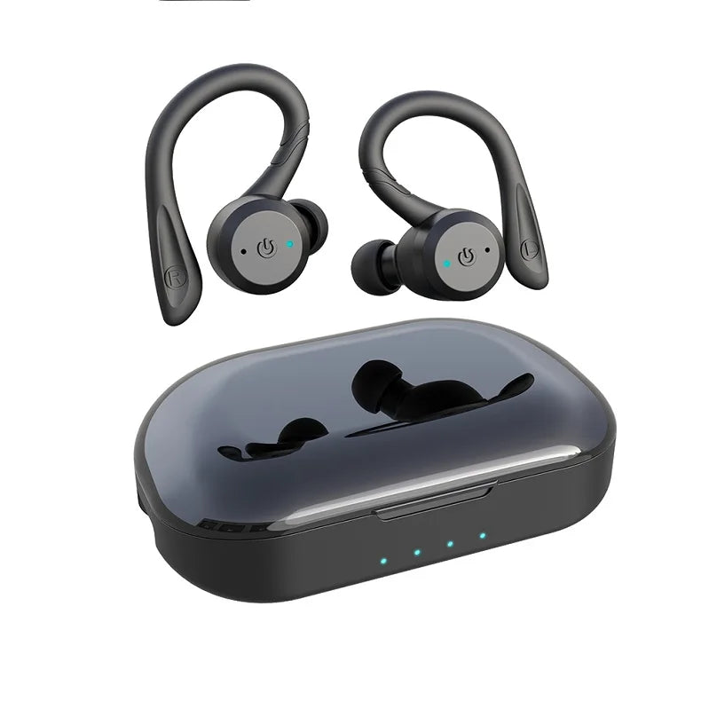 Bluetooth Wireless Headphones with Mic Sports Waterproof TWS Bluetooth