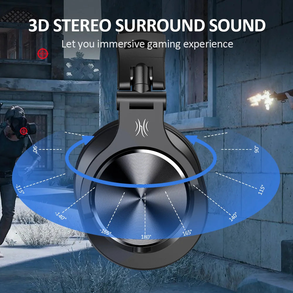 Oneodio Wired Gaming Headset Gamer 3.5mm Over-Ear Gaming Headphones