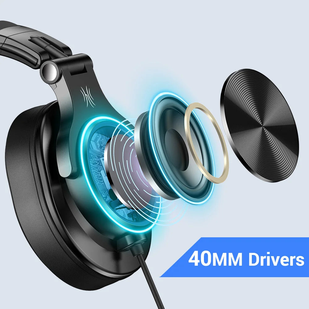 Oneodio Wired Gaming Headset Gamer 3.5mm Over-Ear Gaming Headphones