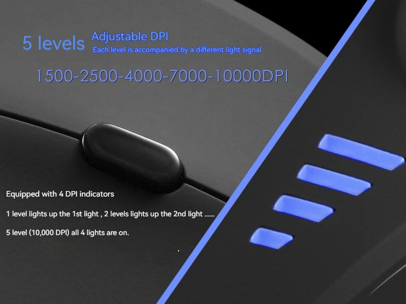 Upright Mouse 11 Key Optical Mouse Programming Gaming Mouse