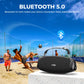 W-KING X10 Bluetooth Speaker, 120W Max Portable Loud Speakers Wireless