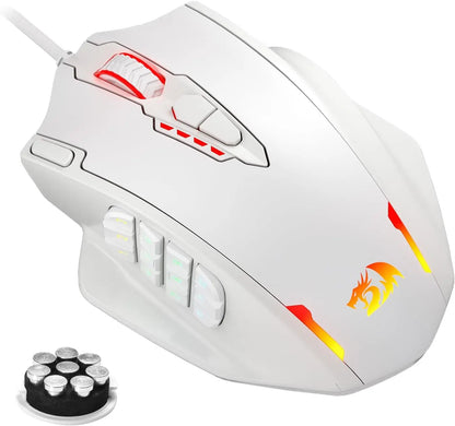 Redragon M908 RGB Backlight LED USB Wired Gaming Programmable Mouse