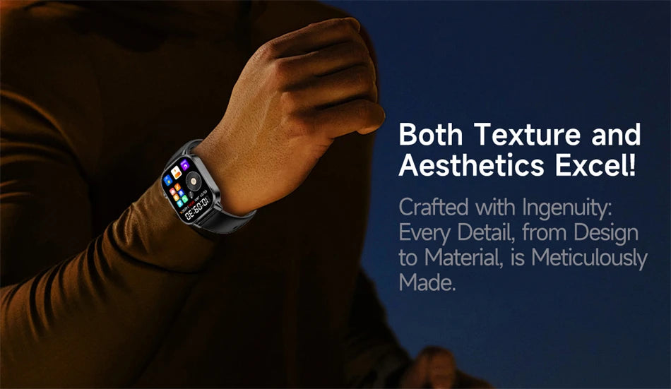 New Men Accurate Health Diagnosis ECG Smart Watch Blood Pressure Smartwatch