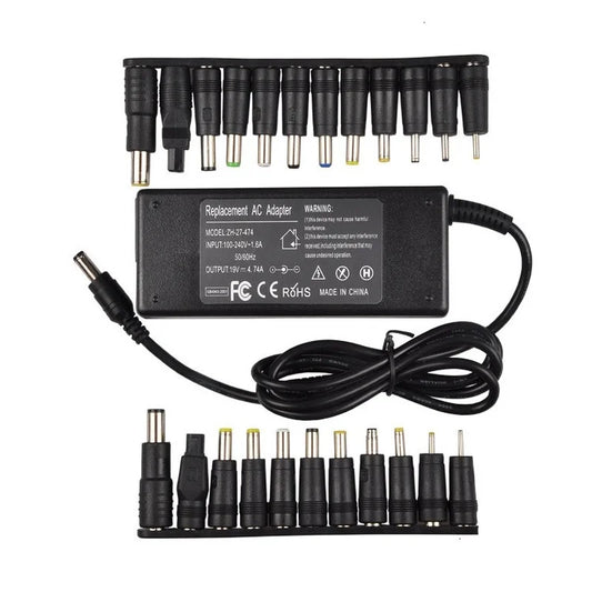 Universal Laptop Adapter Charger Set 23 Detachable Plugs Multiple Models