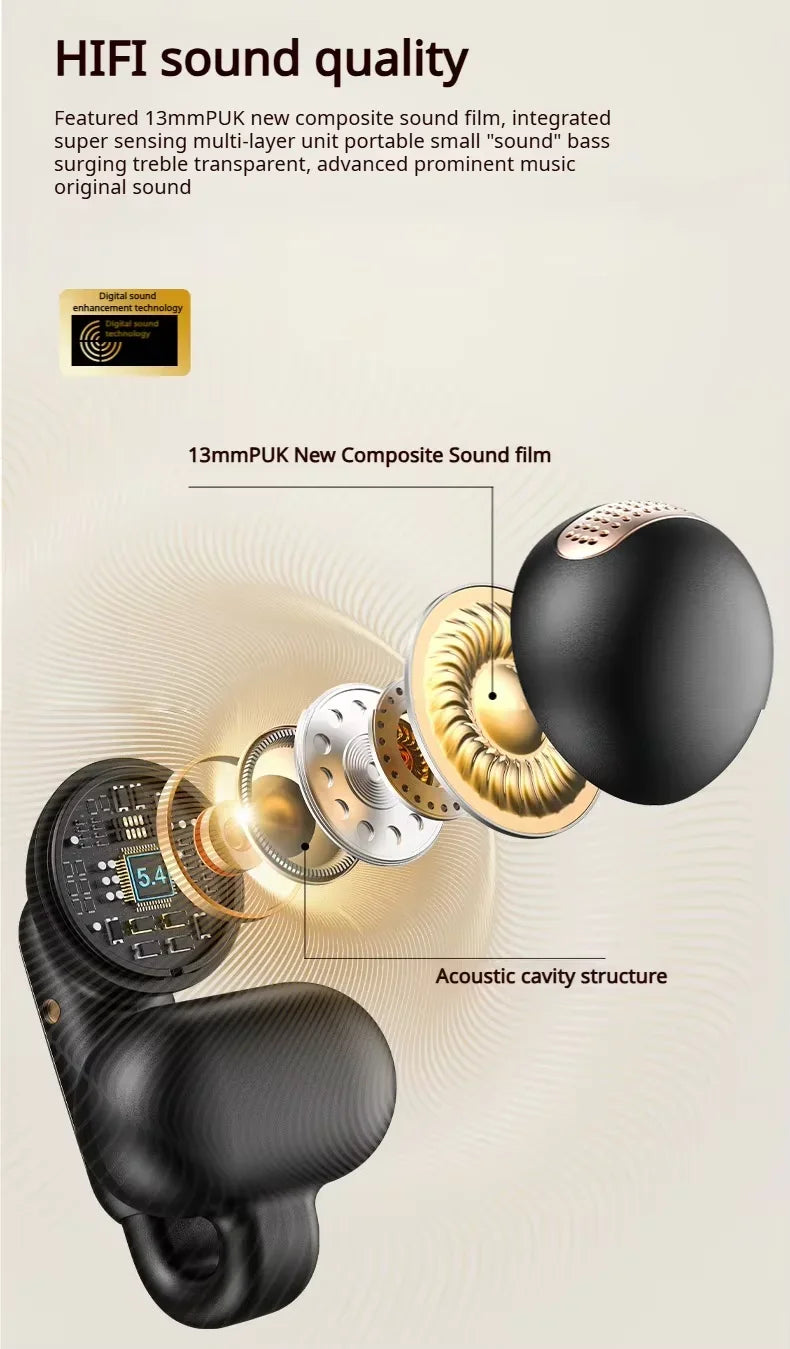 Monster AC601 OWS Bluetooth Gaming Earphones Noise Cancelling Earbuds