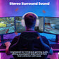 Attack Shark Wireless Gaming Headset Bluetooth Surround Sound