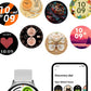 ChiBear Ultra Thin Fashion Smart Watch Women Screen Always Display Time