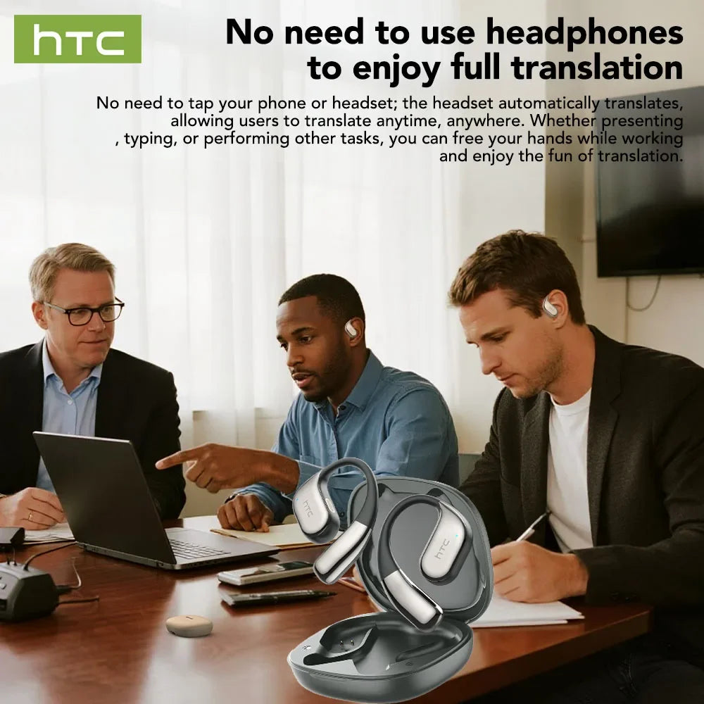 Earphones Bluetooth OWS Sports Wireless Headphones Noise Reduction Earbud