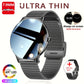 ChiBear Ultra Thin Fashion Smart Watch Women Screen Always Display Time