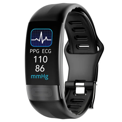 ECG+PPG Smart Wristband Fitness Tracker for Women Men Calorie Blood