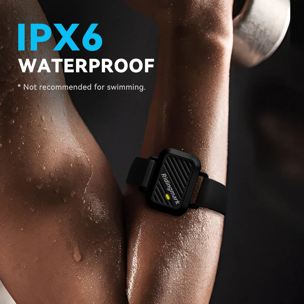 Ridingmark H100 Heart Rate Sensor Wrist Arm Strap Band BLE ANT+ IPX6 Sports