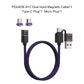 240W Magnetic Phone Charger Magnetic USB C Charging Cable 480Mbps Data