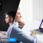 Dual Portable Monitor FHD Laptop Screen Extender Folding Stacked Monitors