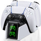 RGB Controller Charging Station For PS5 Dual Fast Charger RGB Indicator Charging