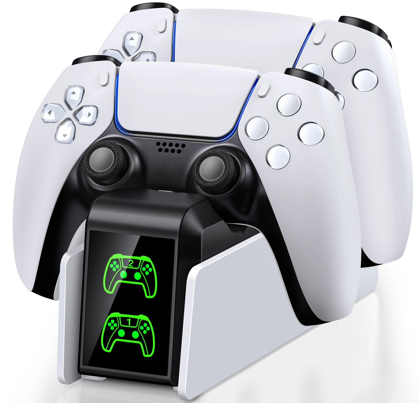 RGB Controller Charging Station For PS5 Dual Fast Charger RGB Indicator Charging