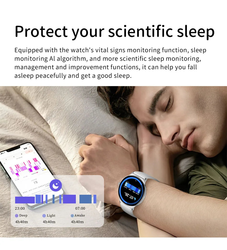 2026New 7.9mm Ultra-Slim SmartWatch Women Health Monitoring Smart Watch