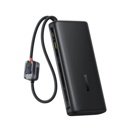 Power Bank Built-In Dual USB-C Cable Fast Charge Digital Display Power Bank