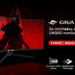 34 CRUA Gaming Monitor 34-inch Curved Ultrawide WQHD Monitor VA Panel Display