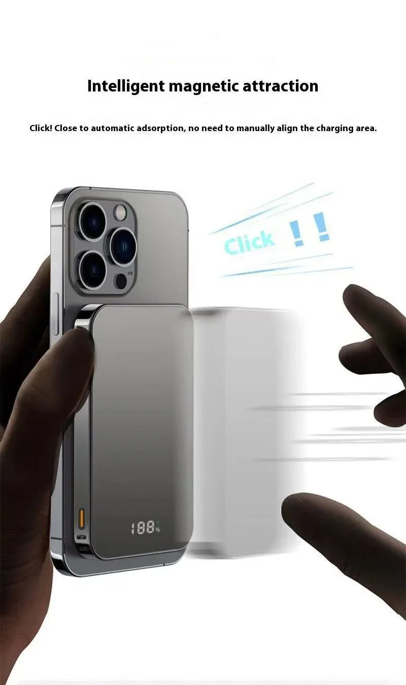 Magnetic PowerBank PD22.5W Fast Charging Portable External Battery