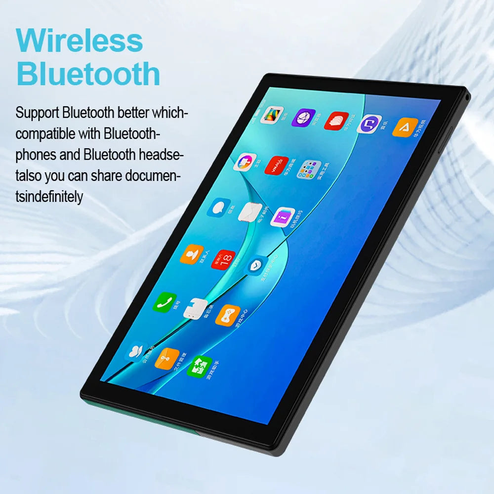 New Google 10.1 Inch HD Display Pad Octa Core Android 13 Tablets Dual SIM