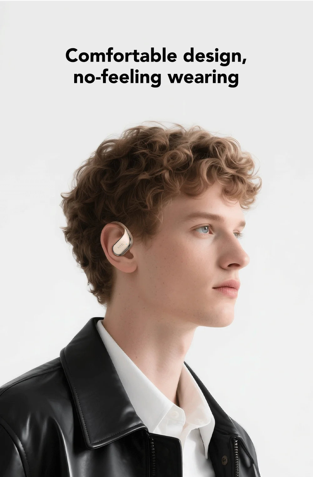 Earphones Bluetooth OWS Sports Wireless Headphones Noise Reduction Earbud