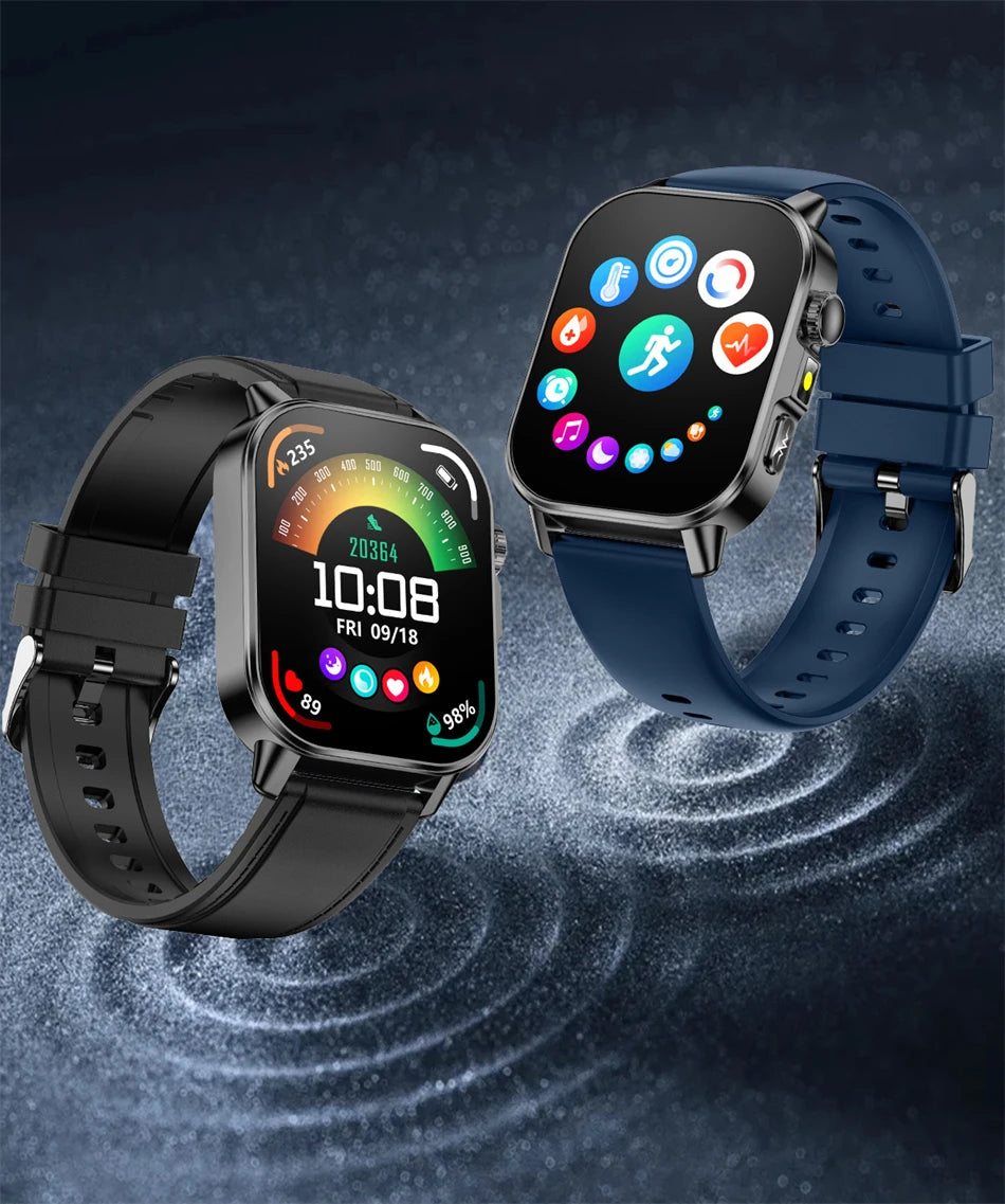 New Men Accurate Health Diagnosis ECG Smart Watch Blood Pressure Smartwatch
