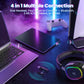 Attack Shark Wireless Gaming Headset Bluetooth Surround Sound