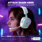 Attack Shark Wireless Gaming Headset Bluetooth Surround Sound