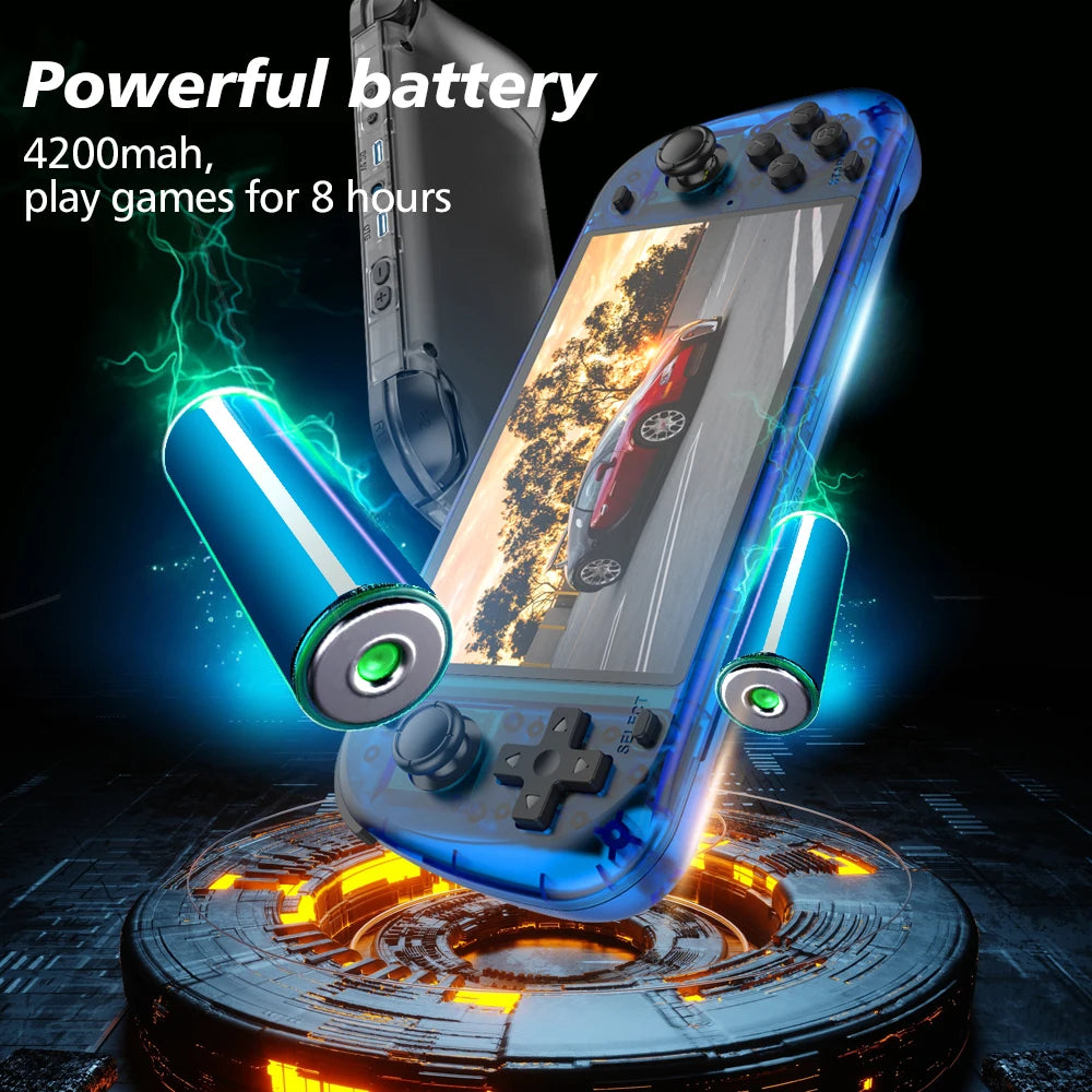 R50S Retro Handheld Console Classic Game 5.1 inch HD IPS Screen