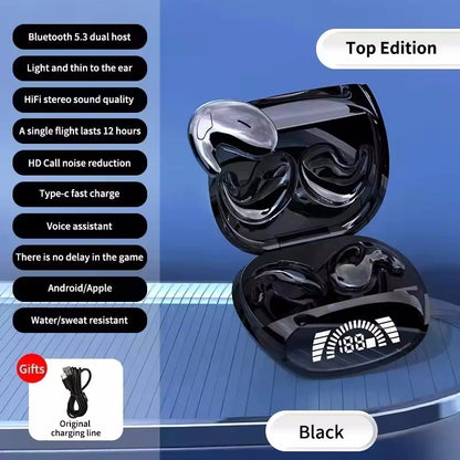 Wireless Bluetooth Earphone Noise Cancelling Earbuds in Ear Buds Mini TWS