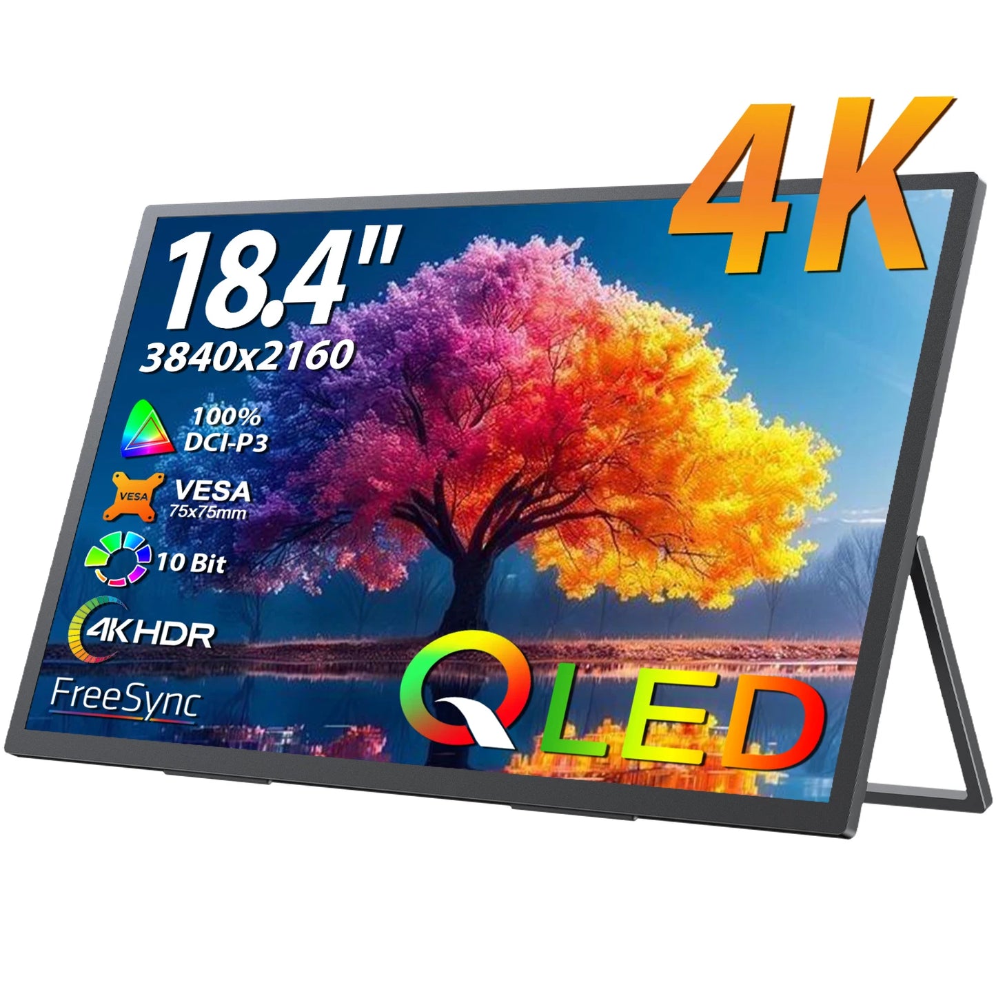 Portable Monitor Gaming Computer Display Ultra-Slim Extend Screen