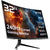 Curved Gaming Monitor Ports VESA,Tilt Adjustable Monitor