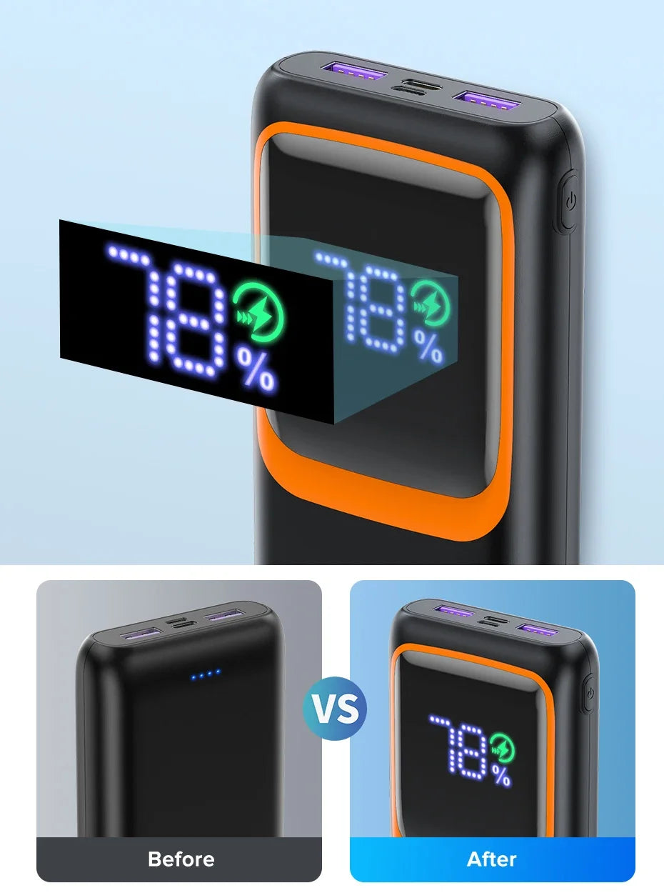 Power Bank External Large Battery Capacity PD 22.5W Fast Charging