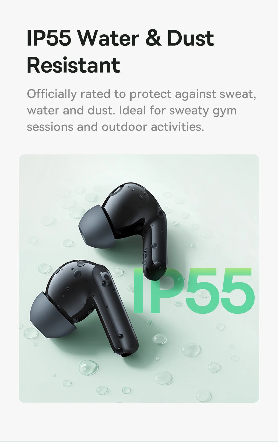 Baseus Bass Noise Cancelling ANC True Wireless Earbuds Bluetooth Ear buds