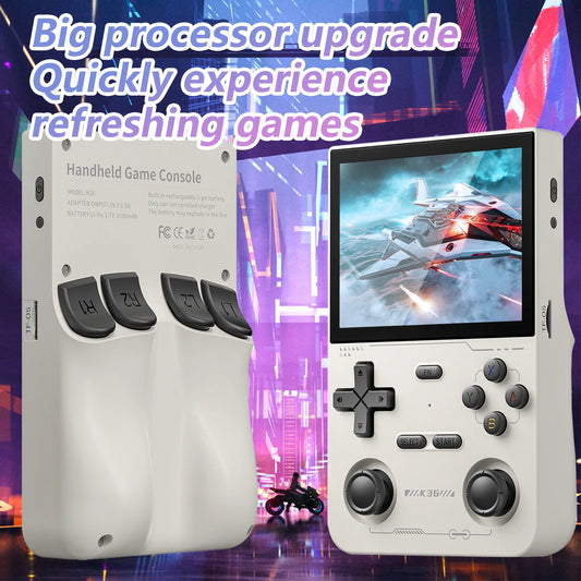 GAMINJA K36 Handheld Game Console 3.5Inch IPS 640x480 Screen Console