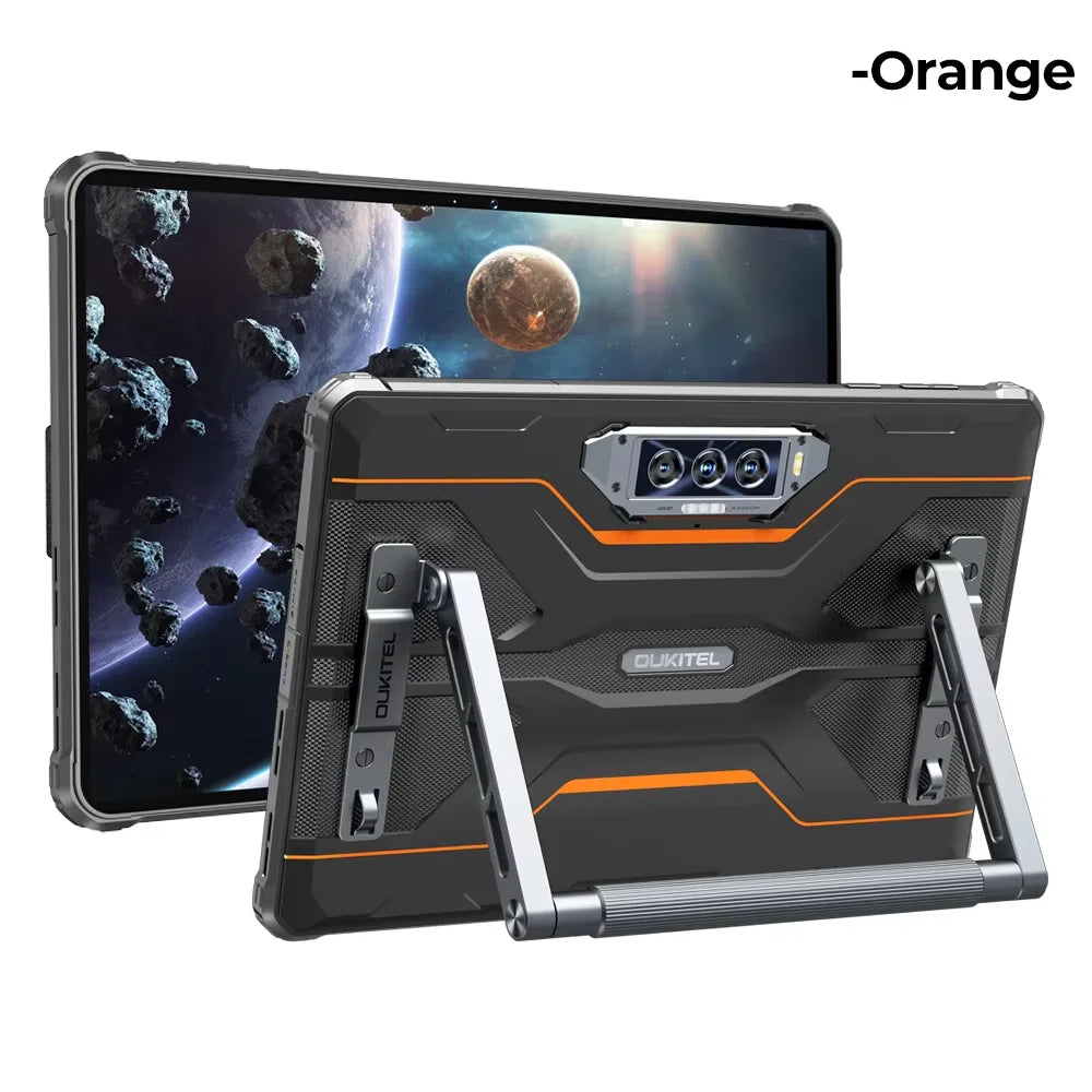 Oukitel RT8 Rugged Tablet G99 48MP Camera, NFC Tablets PC with Stand, Android 15