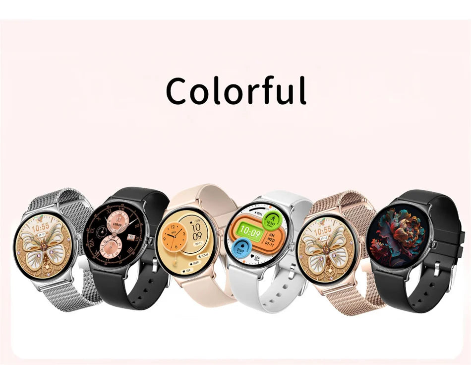 2026New 7.9mm Ultra-Slim SmartWatch Women Health Monitoring Smart Watch